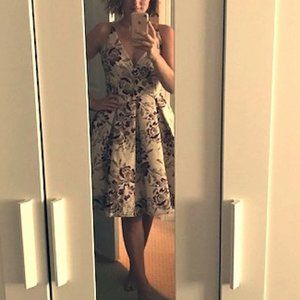 Dress The Population Brocade Cocktail Dress